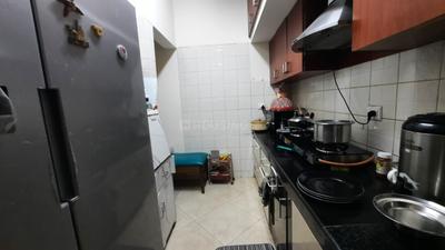 Kitchen Image of 1500 Sq.ft 3 BHK Duplex for sale in Confident Orion, Sompura Bengaluru for Rs. 9900000