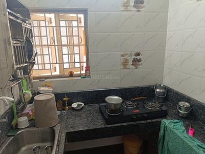 Kitchen Image of 900 Sq.ft 3 BHK Independent House for rent in Podanur Coimbatore for Rs. 30000