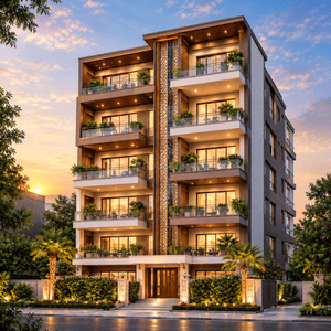 Image of 1434 Sq.ft 3 BHK Apartment / Flat for sale in Ekkatuthangal, Chennai for Rs. 15000000