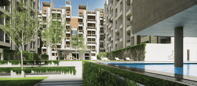 Image of 1050 Sq.ft 2 BHK Apartment / Flat for sale in Rohan Abhilasha, Wagholi, Pune for Rs. 5800000