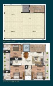 Image of 1470 Sq.ft 3.5 BHK Builder Floor for sale in Signature Global City 63A, Sector 63, Gurgaon for Rs. 22500000
