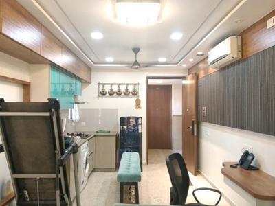 Bedroom Image of 300 Sq.ft 1 RK Apartment / Flat for rent in Hiranandani Solitaire B, Hiranandani Estate Thane for Rs. 28000