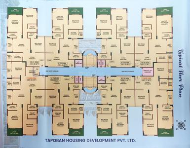 Image of 1032 Sq.ft 3 BHK Apartment / Flat for sale in Park View Tower, Industrial Area, Durgapur for Rs. 3694000