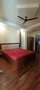 Bedroom Image of 350 Sq.ft 1 RK Builder Floor for rent in Mahalakshmi Nagar Indore for Rs. 12000