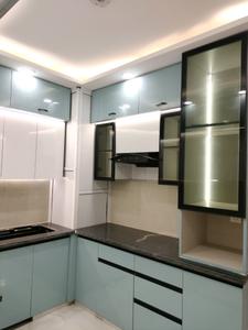 Kitchen Image of 1260 Sq.ft 4 BHK Builder Floor for sale in Chandra Park New Delhi for Rs. 12500000