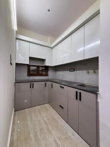 Kitchen Image of 900 Sq.ft 3 BHK Builder Floor for sale in Aakriti Infra Luxury Apartment, Deenpur New Delhi for Rs. 8100000