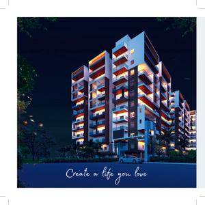 Image of 1270 Sq.ft 2 BHK Apartment / Flat for sale in Chandanagar, Hyderabad for Rs. 9144000