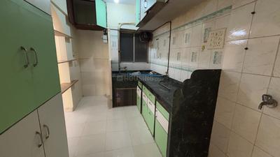 Kitchen Image of 1000 Sq.ft 2 BHK Apartment / Flat for rent in Airoli Navi Mumbai for Rs. 32000