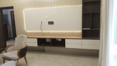 Living Room Image of 1650 Sq.ft 3 BHK Apartment / Flat for rent in Keltech Golf Vista, Crossings Republik Ghaziabad for Rs. 32000