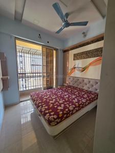 Bedroom Image of 1200 Sq.ft 2 BHK Apartment / Flat for rent in Rutu Riverview Classic Building No 3 Phase III, Kalyan West Kalyan for Rs. 24000