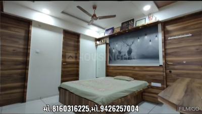 Bedroom Image of 1165 Sq.ft 3 BHK Apartment / Flat for sale in AP Aarya Kruti by AP Buildcon, Rohidaspra Rajkot for Rs. 9500000