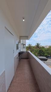 Balcony Image of 1400 Sq.ft 3 BHK Apartment / Flat for rent in Vijetha Gardenia, Muneshwara Nagar Bengaluru for Rs. 55000