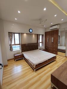 Bedroom Image of 3250 Sq.ft 4 BHK Apartment / Flat for rent in Adani Water Lily Phase 5, Shantigram Ahmedabad for Rs. 100000