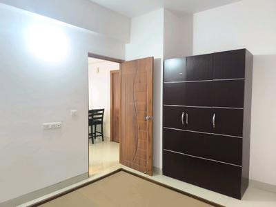 Bedroom Image of 1050 Sq.ft 2 BHK Apartment / Flat for rent in Eshwari Oak Dale, JP Nagar Bengaluru for Rs. 34000