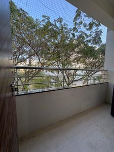 Balcony Image of 650 Sq.ft 1 BHK Apartment / Flat for rent in Ameerpet Hyderabad for Rs. 15000