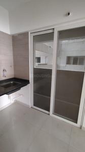 Kitchen Image of 980 Sq.ft 2 BHK Apartment / Flat for rent in Kolte Patil Little Earth, Kiwale Pune for Rs. 18000