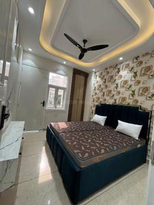 Bedroom Image of 650 Sq.ft 2 BHK Builder Floor for rent in S Gambhir Homes, Dwarka Mor New Delhi for Rs. 21900