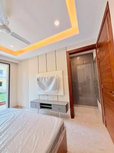 Bedroom Image of 1100 Sq.ft 1 BHK Builder Floor for rent in Sector 46 Gurgaon for Rs. 35000