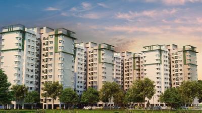 Image of 883 Sq.ft 2 BHK Apartment / Flat for sale in Provident Sunworth City, Kambipura, Bengaluru for Rs. 9900000