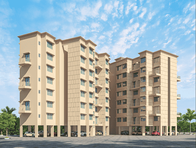 Image of 585 Sq.ft 1 BHK Apartment / Flat for sale in Avyu Arham One, Kewale, Navi Mumbai for Rs. 3555000