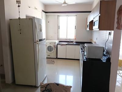 Kitchen Image of 1510 Sq.ft 3 BHK Apartment / Flat for sale in Vishwa Sachet Allure, Jodhpur Ahmedabad for Rs. 9500000