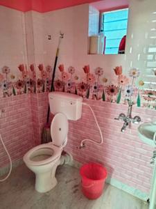 Bathroom Image of 600 Sq.ft 2 BHK Apartment / Flat for sale in Bansdroni Kolkata for Rs. 2200000