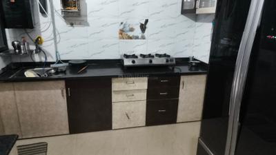 Kitchen Image of 1100 Sq.ft 3 BHK Apartment / Flat for sale in Waghodia Road Vadodara for Rs. 3500000