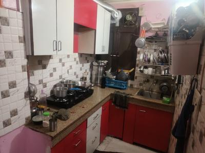 Kitchen Image of 1000 Sq.ft 3 BHK Apartment / Flat for rent in Dwarka Mor New Delhi for Rs. 17000