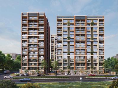 Image of 2900 Sq.ft 3 BHK Apartment / Flat for sale in Sculpture, Ognaj, Ahmedabad for Rs. 14500000
