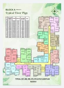 Image of 834 Sq.ft 2 BHK Apartment / Flat for sale in Sapnil Residency , Baranagar, Kolkata for Rs. 4035031