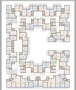 Image of 1100 Sq.ft 2 BHK Apartment / Flat for sale in Precious Majestic, Pushpak Nagar, Navi Mumbai for Rs. 7570000