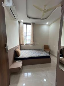 Bedroom Image of 700 Sq.ft 1 BHK Apartment / Flat for rent in Shikhar Balaji Heights, Mahalakshmi Nagar Indore for Rs. 20500