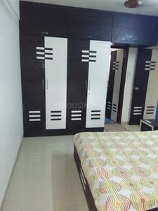 Bedroom Image of 590 Sq.ft 1 BHK Apartment / Flat for rent in Suncity Mercury Building, Powai Mumbai for Rs. 45000