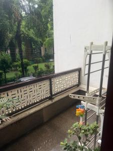 Balcony Image of 1500 Sq.ft 2 BHK Builder Floor for rent in DDA RWA Sarvapriya Vihar DDA Flats, Hauz Khas New Delhi for Rs. 100000