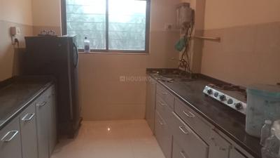 Kitchen Image of 950 Sq.ft 2 BHK Apartment / Flat for rent in Kasarvadavali Thane for Rs. 33000