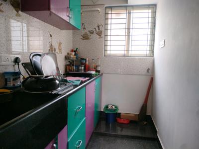 Kitchen Image of 700 Sq.ft 2 BHK Builder Floor for rent in Munnekollal Bengaluru for Rs. 27000
