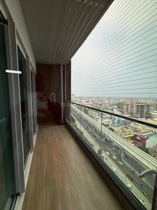 Balcony Image of 1900 Sq.ft 3 BHK Apartment / Flat for rent in Brigade Residences, Perungudi Chennai for Rs. 165000