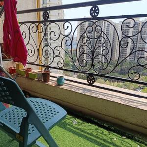Balcony Image of 1250 Sq.ft 3 BHK Apartment / Flat for sale in Supreme Lake Primrose, Powai Mumbai for Rs. 36500000