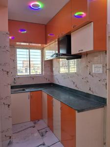 Kitchen Image of 1020 Sq.ft 2 BHK Apartment / Flat for sale in Baguiati Kolkata for Rs. 4800000
