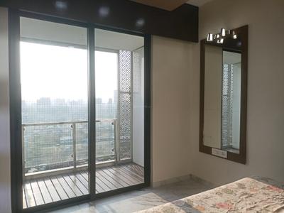 Bedroom Image of 1430 Sq.ft 3 BHK Apartment / Flat for rent in Godrej The Trees, Vikhroli East Mumbai for Rs. 165000