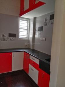 Kitchen Image of 600 Sq.ft 1 BHK Builder Floor for rent in Teachers Colony Bengaluru for Rs. 20000