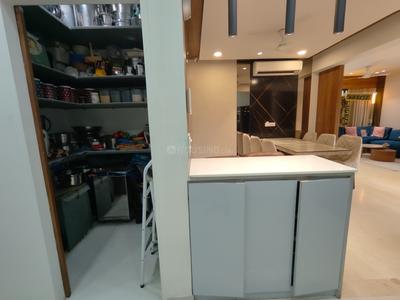 Kitchen Image of 2300 Sq.ft 3 BHK Apartment / Flat for sale in Ambli Ahmedabad for Rs. 27500000