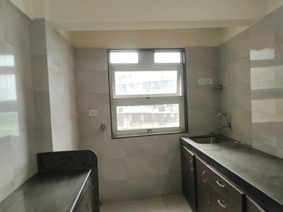 Kitchen Image of 650 Sq.ft 1 BHK Apartment / Flat for rent in Rajendra Dolphin Tower, Malad West Mumbai for Rs. 34000
