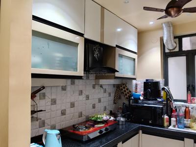 Kitchen Image of 1250 Sq.ft 3 BHK Apartment / Flat for sale in Unimark Lakewood Estate, New Garia Kolkata for Rs. 16000000