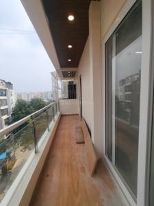Balcony Image of 1200 Sq.ft 2 BHK Apartment / Flat for rent in Kondapur Hyderabad for Rs. 36000