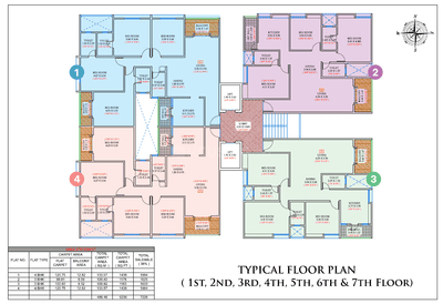 Image of 1984 Sq.ft 4 BHK Apartment / Flat for sale in Skyron Vrindanand Vastya, Baner, Pune for Rs. 28184000
