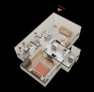 Image of 590 Sq.ft 2 BHK Apartment / Flat for sale in Lodha Amara New Launch Tower, Thane West, Thane for Rs. 10010000