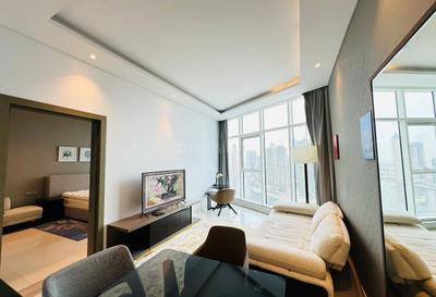 Hall Image of 795 Sq.ft 1 BHK Apartment / Flat for sale in Damac Maison Prive by Damac Properties, Business Bay Dubai for Rs. 48100000