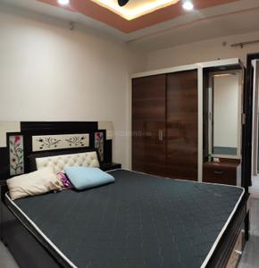 Bedroom Image of 1250 Sq.ft 2 BHK Builder Floor for rent in Indira Nagar Lucknow for Rs. 25000