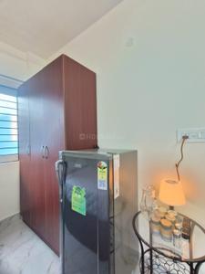 Kitchen Image of 300 Sq.ft 1 RK Studio for rent in Indira Nagar Bengaluru for Rs. 22000
